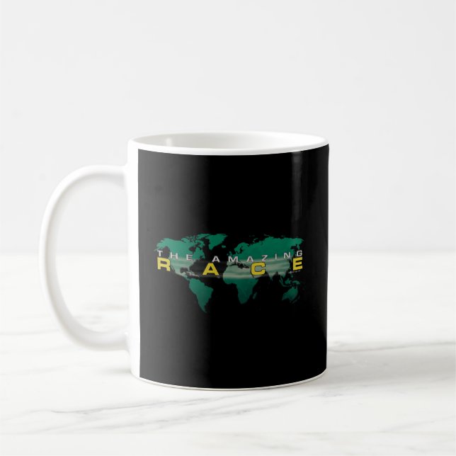 Amazing Race Around The World Coffee Mug (Left)