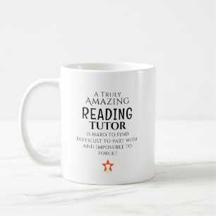 Amazing Reading Tutor Hard To Find Custom Coffee Mug