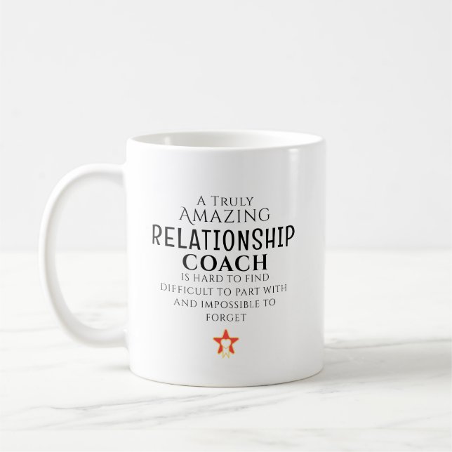 Amazing Relationship Coach Hard To Find Custom  Coffee Mug (Left)