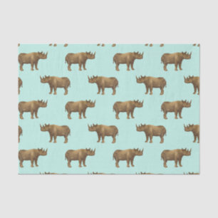 Amazing Rhinoceros Safari Tissue Paper
