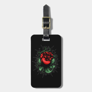 Amazing Rose Luggage Tag