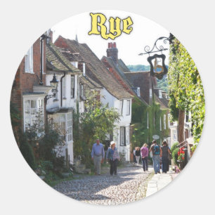 Amazing! Rye England Classic Round Sticker