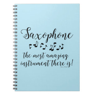 Amazing Saxophone Notebook