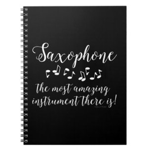 Amazing Saxophone Notebook