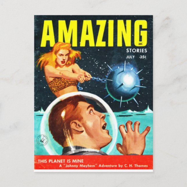 Amazing Science 65 Postcard (Front)