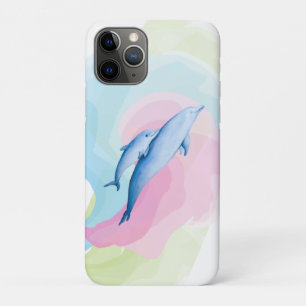Amazing sea with dolphins Case-Mate iPhone case