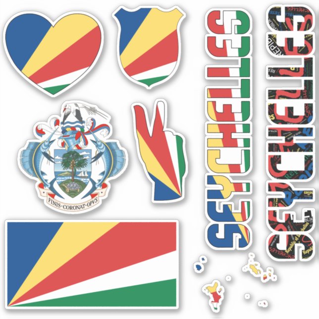 Amazing Seychelles Shapes National Symbols (Front)