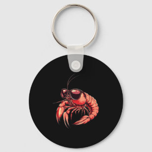 Amazing Shrimp Costume For Shapes Lovers  Key Ring