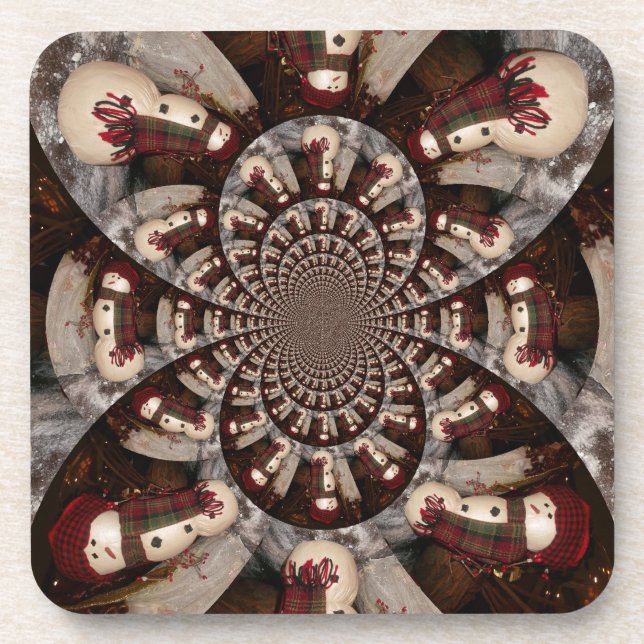 Amazing Snowman Coaster (Front)