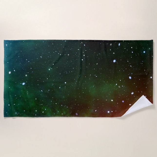 Amazing Space Beach Towel (Front)