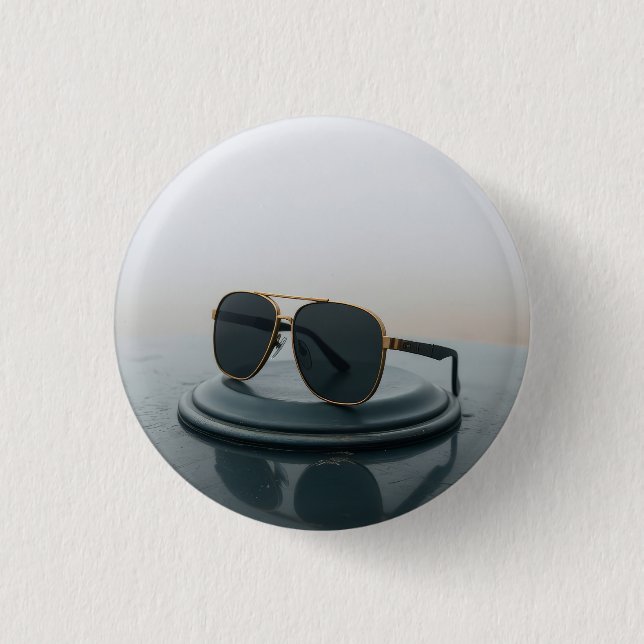 Amazing Sunglasses 3 Cm Round Badge (Front)