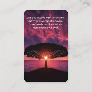 Amazing Sunset Prayer Cards