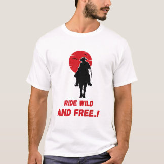 Amazing t-shirt for horseback riding