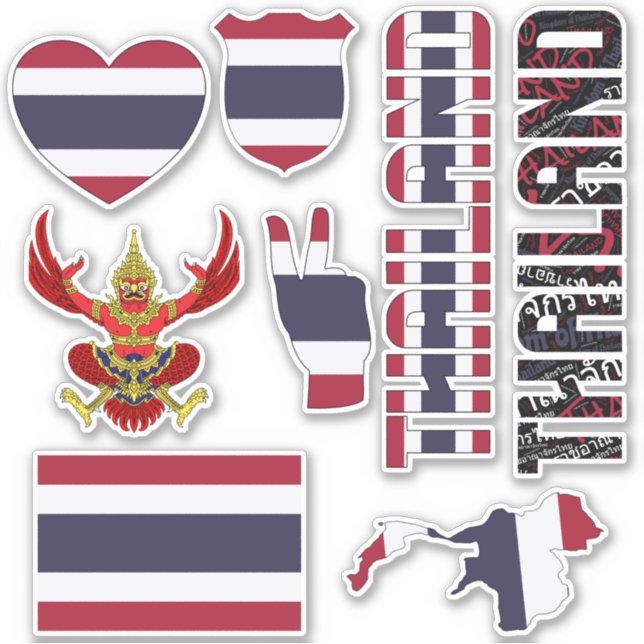Amazing Thailand Shapes National Symbols (Front)