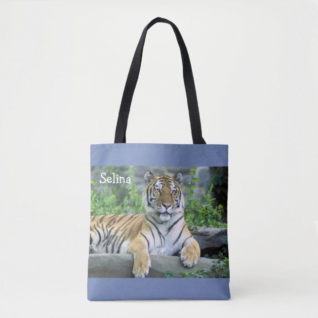 Amazing Tiger picture Tote Bag (Front)