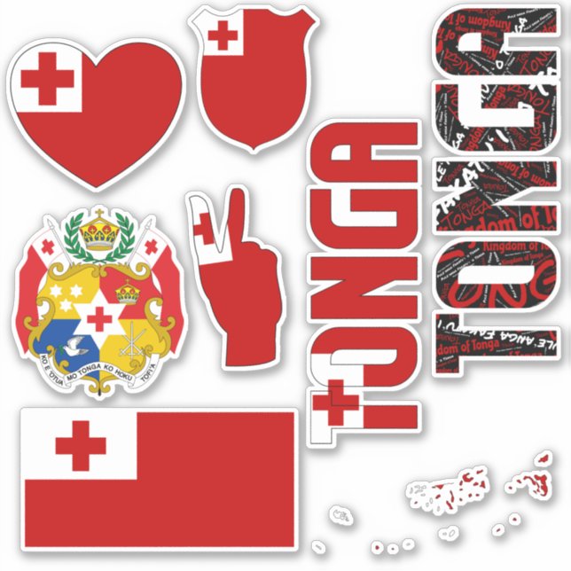 Amazing Tonga Shapes National Symbols (Front)
