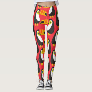 Amazing Toucan Birds Leggings