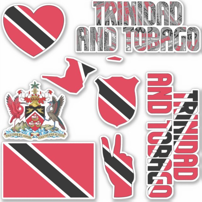 Amazing Trinidad and Tobago Shapes National Symbol (Front)