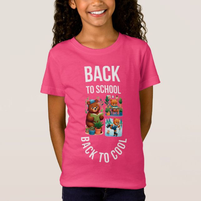 Amazing typography Back to school design  T-Shirt (Front)