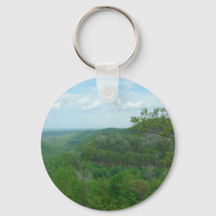Amazing West Virginia Mountain View Key Ring