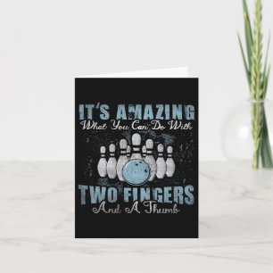 Amazing What You Can Do With Two Fingers And A Thu Card