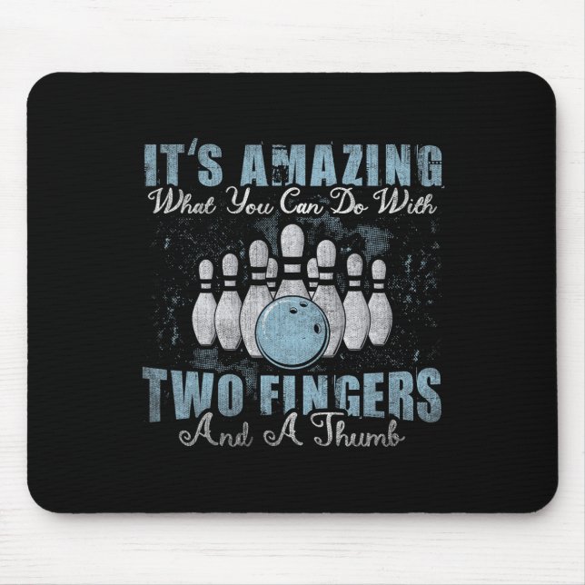 Amazing What You Can Do With Two Fingers And A Thu Mouse Pad (Front)