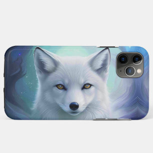 Amazing White Snow Fox on Icy Land Case-Mate iPhone Case