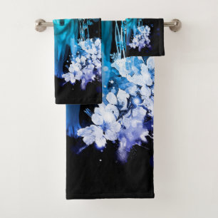 Amazing wolf bath towel set