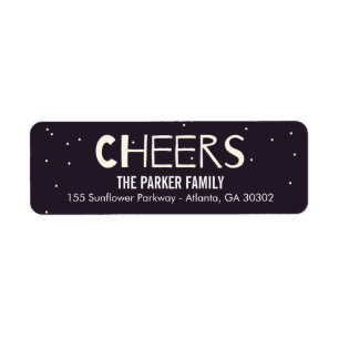 Amazing Year Holiday Return Address Labels