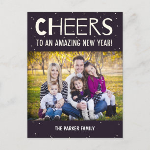 Amazing Year New Year Photo Card Postcard