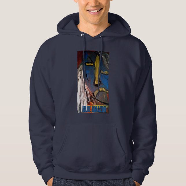 AMAZON BLUE HOODIE (Front)