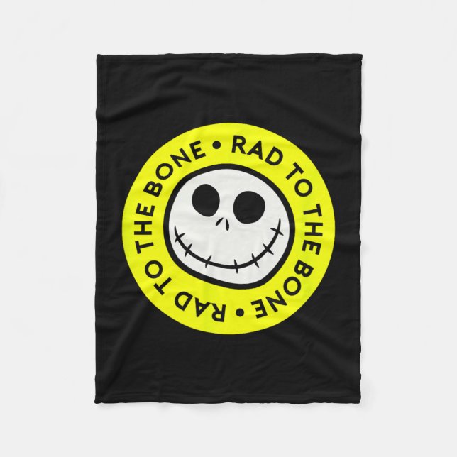 Amazon Essentials Men's Before Christmas Jack Circ Fleece Blanket (Front)