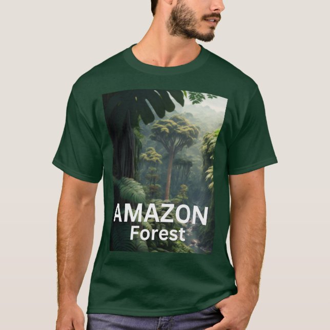 Amazon Forest Fires - An Ecological Disaster T-Shirt (Front)