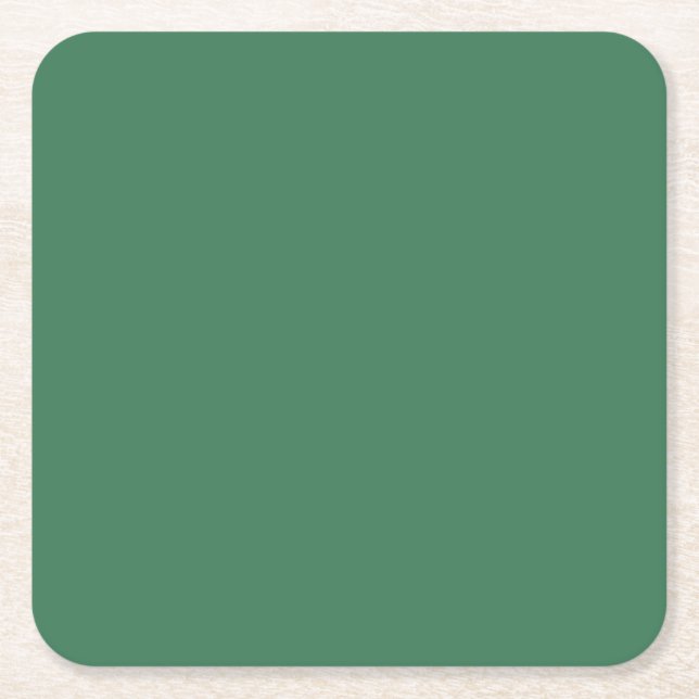 Amazon	 (solid color)  square paper coaster (Front)