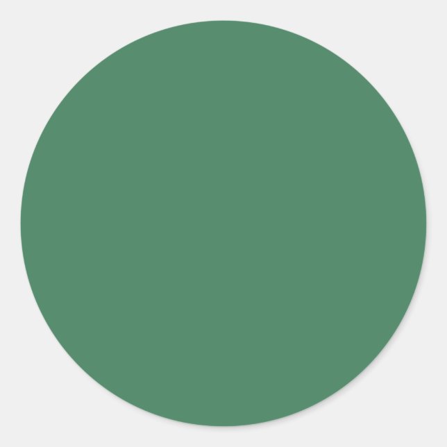 Amazon	 (solid colour)  classic round sticker (Front)
