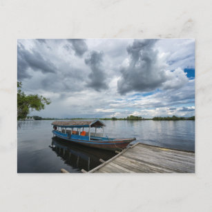 Amazon Tourist Boat Postcard