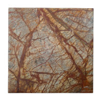 Amazonian Brown Quartz Crystal Gemstone Print