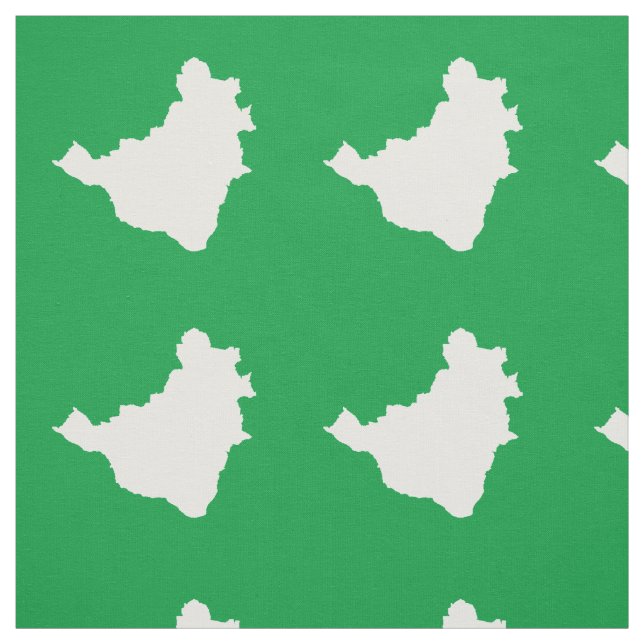Amazonian Green Festive Brazil Fabric (Swatch)