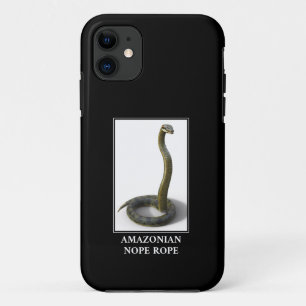 Amazonian Nope Rope - Anaconda Snake Danger Case-Mate iPhone Case
