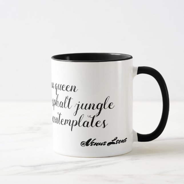 Amazonian Queen Haiku Mug (Right)