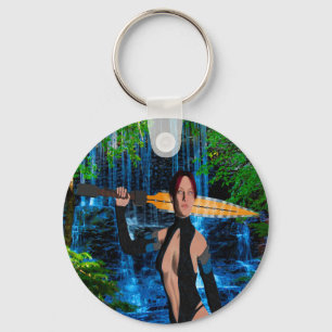 Amazonian Woman Key Ring