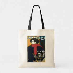 Ambassadeurs, Artistide Bruant by Toulouse Lautrec Tote Bag