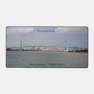 Ambassador Bridge desk mat
