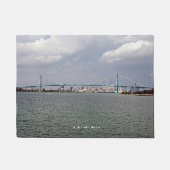 Ambassador Bridge  door mat (Front)