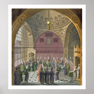 Ambassadors in the Audience Hall of the Grand Vizi Poster