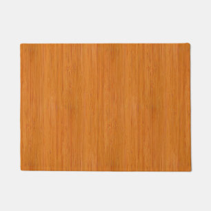Amber Bamboo Wood Grain Look Doormat