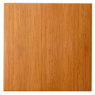 Amber Bamboo Wood Grain Look Tile