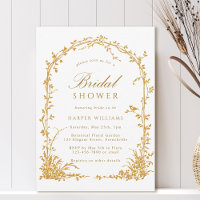 Amber Botanical Arch Garden Bridal Shower