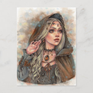 Amber Enchantress Postcard