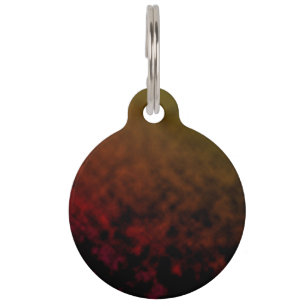 Amber Fade Pet Tag